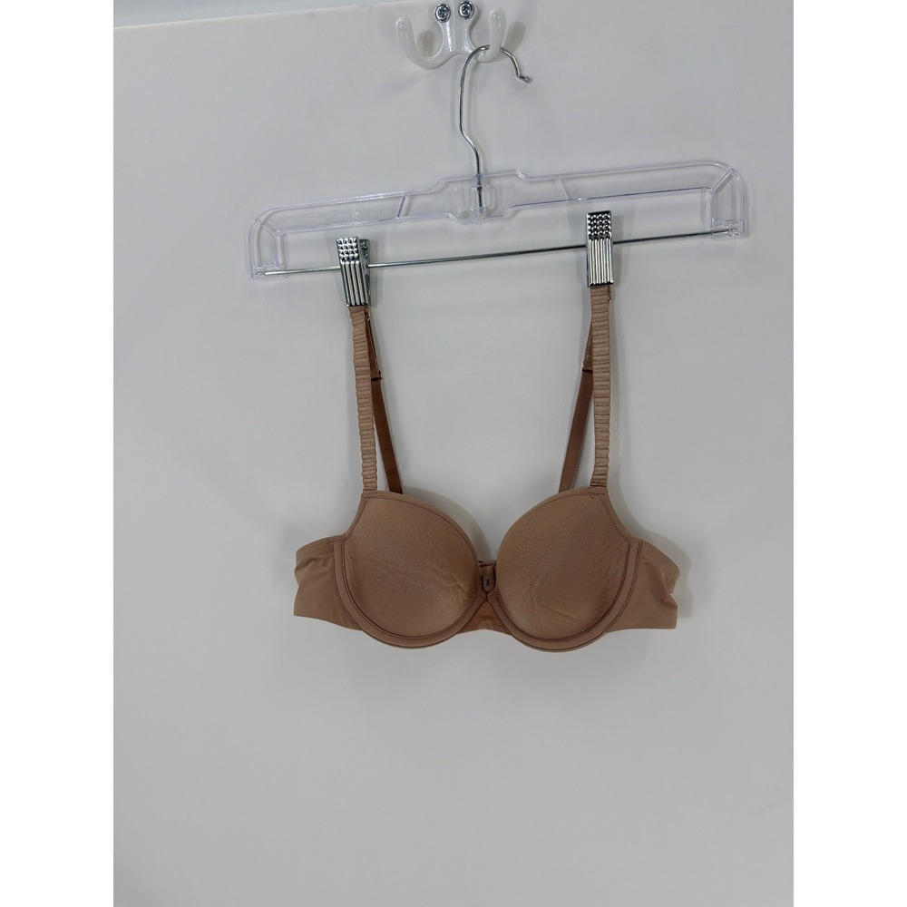 ThirdLove 24/7 Classic T-Shirt Bra Tan Nude Underwire Padded 34A RN139833